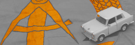 Trabi, Kaufhalle, Winkelement, Antifaschistischer Schutzwall, sozialistische Stadtkrone &ndash; die DDR lebt!