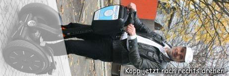 F&uuml;r Leute ohne Gleichgewichtsst&ouml;rungen &ndash;Stadtrundfahrt mit dem Segway